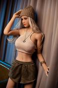New 168cm Full Doll Sex Toys Flexible Metal Skeleton Lifelike Oral Ass Vagina Real Doll Sex Doll Silicone For Men from AUTOMATIC WOMAN